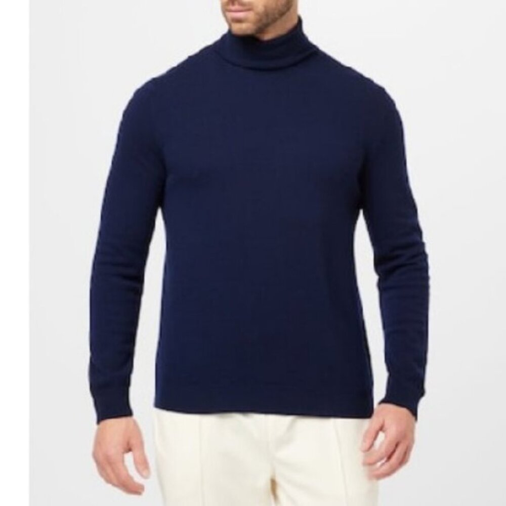 Haight & Ashbury Elegant Turtleneck Men Sweater